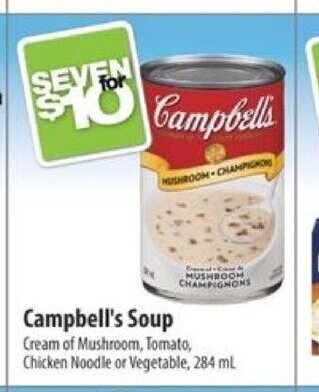 Co-op Campbell's soup offer