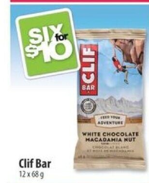 Co-op Clif Bar 12 x 68 g offer