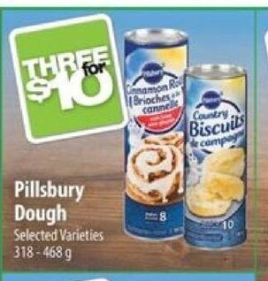 Co-op Pillsbury Dough Selected Varieties 318-468 g offer