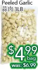Ample Food Market Peeled garlic offer