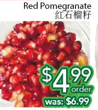 Ample Food Market Red pomegranate offer