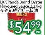 Ample Food Market Lkk panda brand oyster flavoured sauce offer