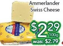 Ample Food Market Ammerlander swiss cheese offer
