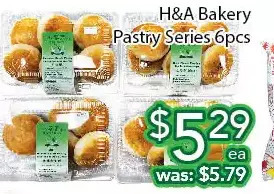 Ample Food Market H&a bakery pastry series offer