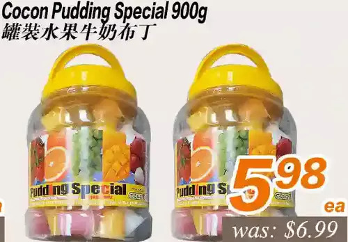 Seasons Foodmart Cocon pudding special offer