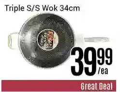 Nations Fresh Foods Triple s/s wok offer