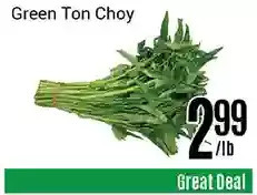 Nations Fresh Foods Green ton choy offer