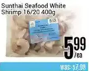Nations Fresh Foods Sunthai seafood white shrimp 16/20 offer