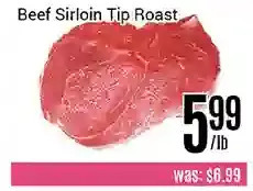 Nations Fresh Foods Beef sirloin tip roast offer