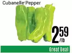 Nations Fresh Foods Cubanelle pepper offer