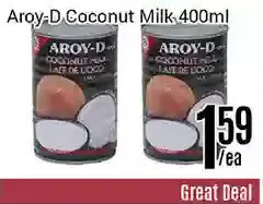Nations Fresh Foods Aroy-d coconut milk offer