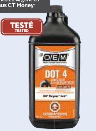 Canadian Tire OEM Vehicle-Specific Power Steering and Brake Fluids,946ml offer