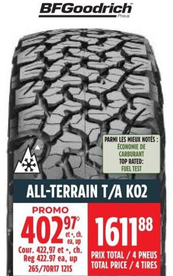 Canadian Tire ALL-TERRAIN T/A KO2 offer
