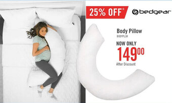 The Brick bedgear Body Pillow offer