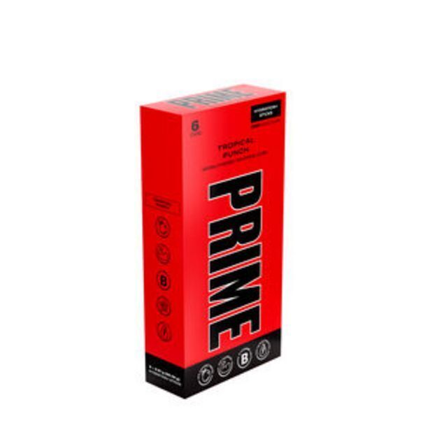 GNC Prime hydration+ sticks - tropical punch - 6 sticks offer