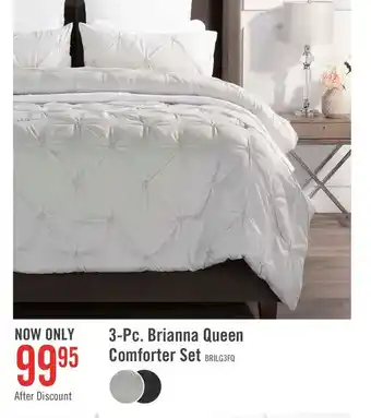 The Brick 3-Pc. Brianna Queen Comforter Set offer