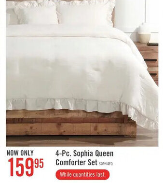 The Brick 4-Pc. Sophia Queen Comforter Set offer