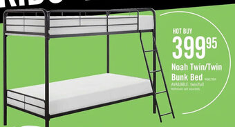 The Brick Noah Twin/Twin Bunk Bed offer