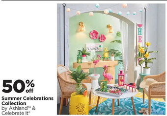 Michaels Summer Celebrations Collection by AshlandTM & Celebrate It offer