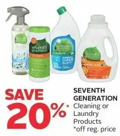 Rexall SEVENTH GENERATION Cleaning or Laundry / offer