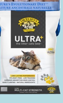 Petsmart Dr. elsey's precious cat ultra+ clumping multi-cat clay cat litter offer