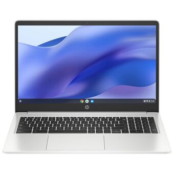 Best Buy Hp 15.6 chromebook - mineral silver (intel celeron n4500/128gb/8gb ram/chrome os) offer