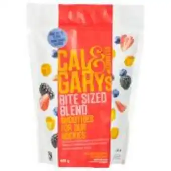 Calgary Co-op Cal & gary's frozen bite sized blend offer