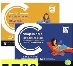 IGA COMPLIMENTS Coffee Pods 30 pk offer