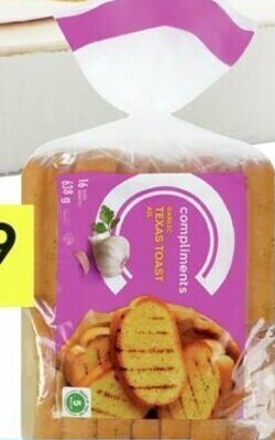 IGA COMPLIMENTS Texas Toast 638g offer