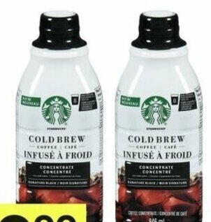 IGA STARBUCKS Cold Brew 946 mL offer