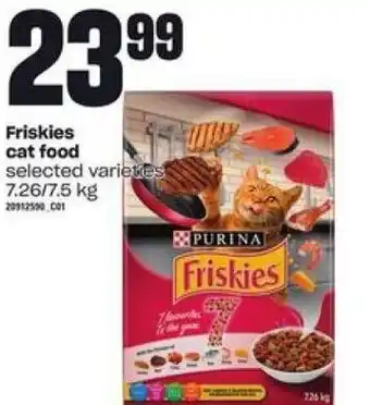 Independent Grocer Friskies cat food selected varieties 7.26/7.5 kg offer