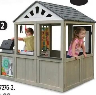 Canadian Tire KidKraft Wooden Patio Party Playhouse offer
