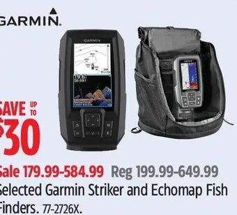 Canadian Tire Garmin Striker and Echomap Fish Finders offer