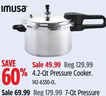 Canadian Tire 4.2-Qt Pressure Cooker offer