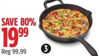 Canadian Tire 10" Cast-Iron Frypan offer