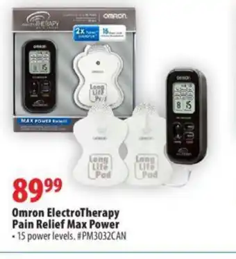 London Drugs Omron ElectroTherapy Pain Relief Max Power • 15 power levels. #PM3032CAN offer
