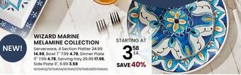 Stokes Wizard marine melamine collection offer