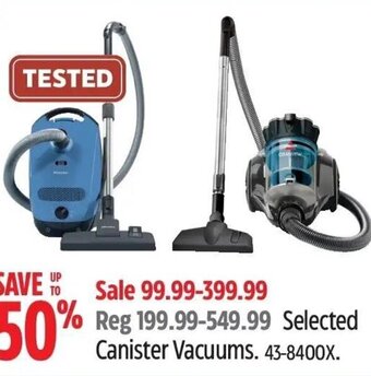 Canadian Tire Canister Vacuums offer