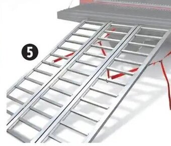 Canadian Tire Aluminum Tri-Panel Loading Ramp 50 x 77" offer