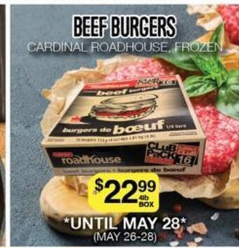 Lococo's BEEF BURGERS offer