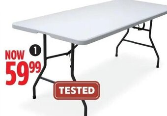 Canadian Tire Folding Table with Carry Handle offer