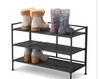 Canadian Tire Stackable 3-Tier Shoe Rack offer