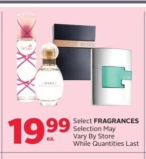 Rexall FRAGRANCES offer
