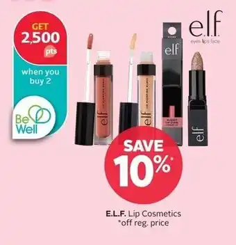 Rexall E.L.F. Lip Cosmetics offer
