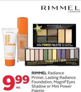 Rexall RIMMEL Radiance Primer offer