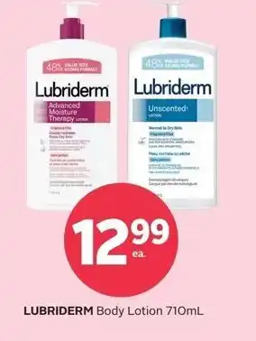 Rexall LUBRIDERM Body Lotion 710mL offer