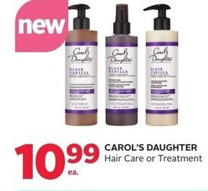 Rexall CAROL'S DAUGHTER Hair Care or Treatment offer