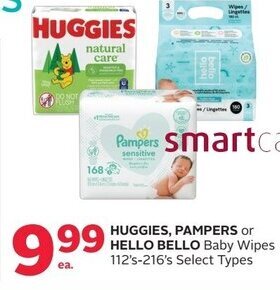 Rexall Huggies baby wipes offer