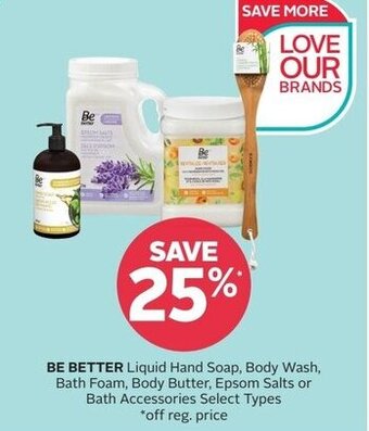 Rexall BE BETTER Liquid Hand Soap offer