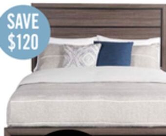 The Brick Kate queen bed - grey offer